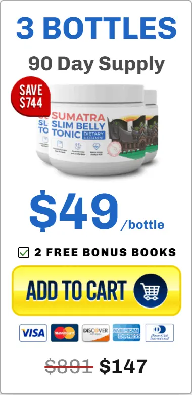 sumatra slim belly tonic 3-bottles 